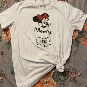 Mommy mini mouse shirt
